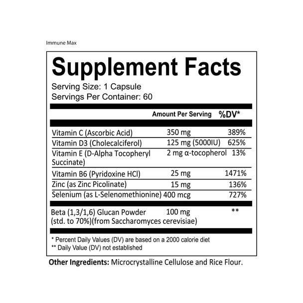 Way2well Immune Max - 60 capsules