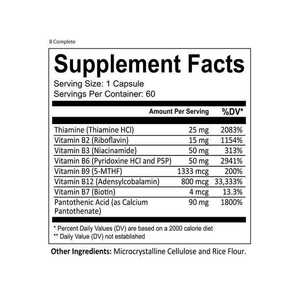 Way2well B Complete  - 60 capsules