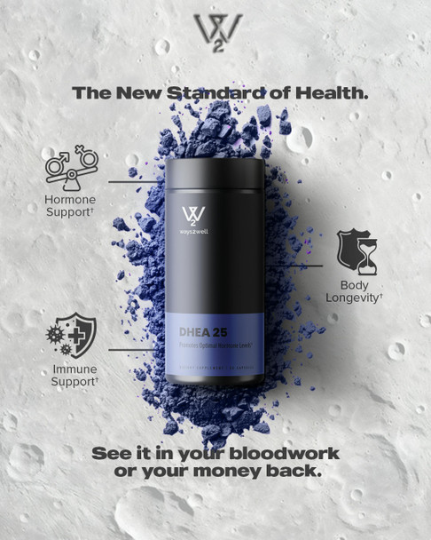 Way2well DHEA 25  - 60 capsules