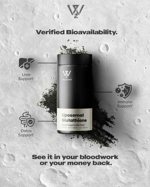 Way2well Liposomal Glutathione  - 60 capsules