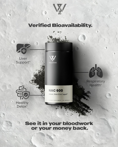 Way2well NAC 600  - 60 capsules