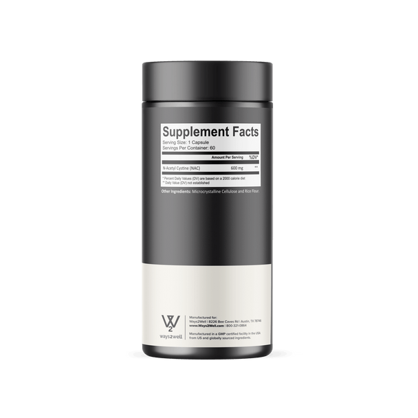 Way2well NAC 600  - 60 capsules
