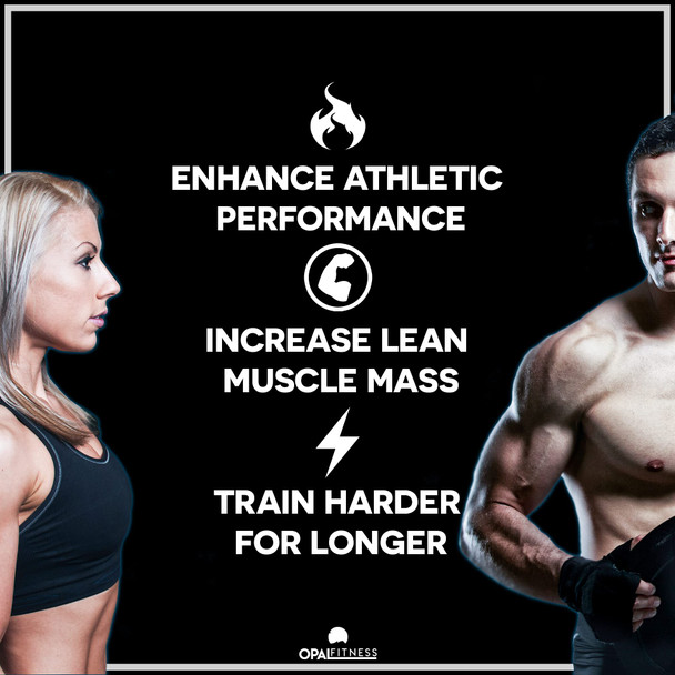 OPALFITNESS Creatine Monohydrate Tablets by Opal Fitness – Easy to Swallow Vegan Tablets - Scientifically Proven to Increase Muscle Strength High Intensity Explosive Energy, and Build Lean Muscle Mass