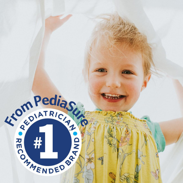 PediaSure Peptide 1.0 Cal 24 Count Complete Balanced Nutrition for Kids with GI Conditions Peptide-Based Formula with 7g Protein and Prebiotics for Oral or Tube Feeding Chocolate 8-fl-oz Bottle