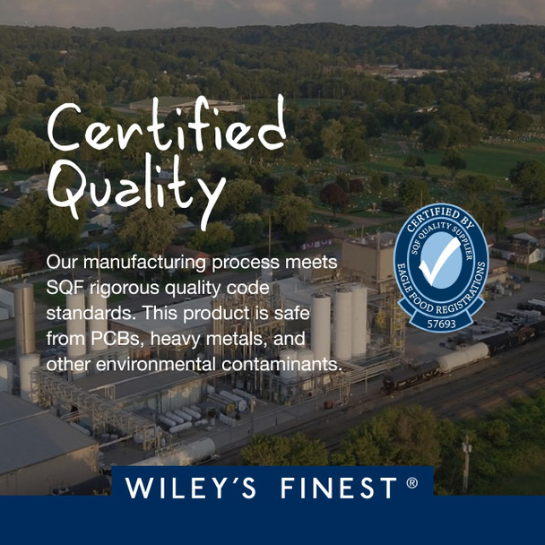 Wiley'S Finest Vegan Omega-3 Gummies - Natural Sugar - Vegetarian Dha Ala & Sda - Gluten Free - Lemon Flavor 60 Gummies