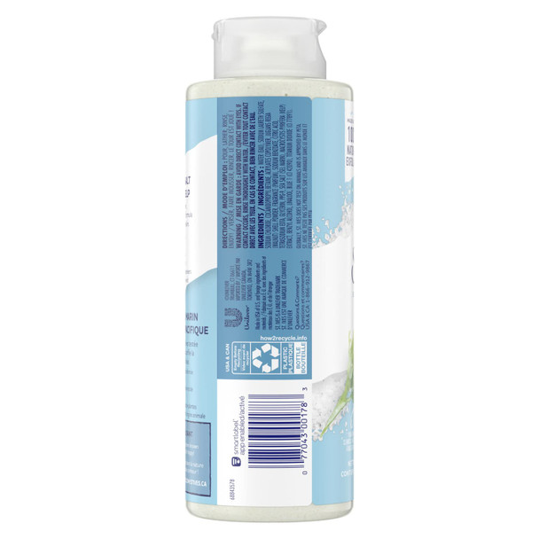 St Ives Exfoliating Body Wash Sea Salt and Pacific Kelp Scrub Natural Body Wash Body Soap or Hand Soap with Plant Based Exfoliants for Glowing Skin 16 Oz Ea Pack of 2