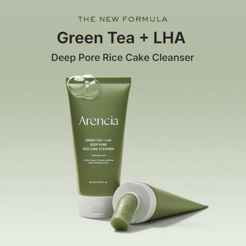 Arencia Rice Cake Cleanser Duo [Green Tea Lha Cleanser + Rice Lha Cleanser]