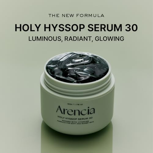 Arencia Glow Hyssop Skincare Duo [Glow Hyssop Overnight Face Mask Serum + Glow Hyssop Sheet Mask, 5Pack]