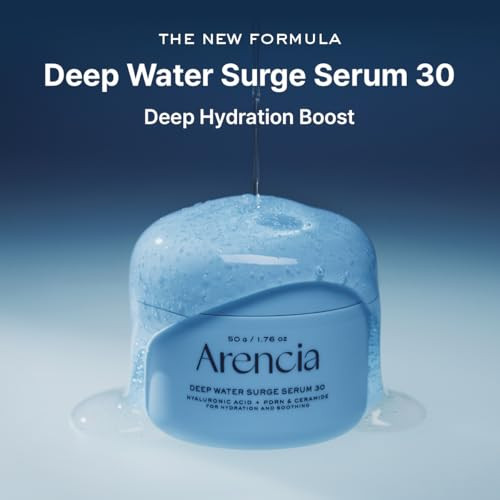 Arencia Deep Water Surge Trio Set [Intensive Overnight Serum + Deep Hydration Serum + Soothign Cream]