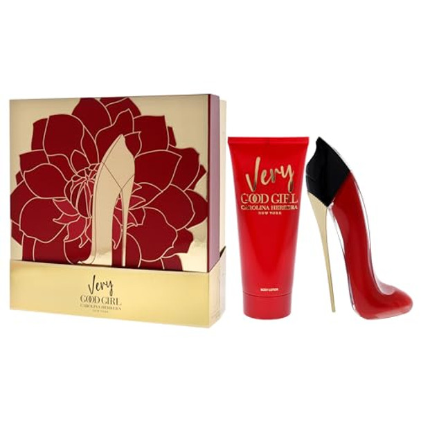 Very Good Girl By Carolina Herrera For Women - 2 Pc  Set 2.7 Oz Edp Spray, 3.4Oz Body Lotion