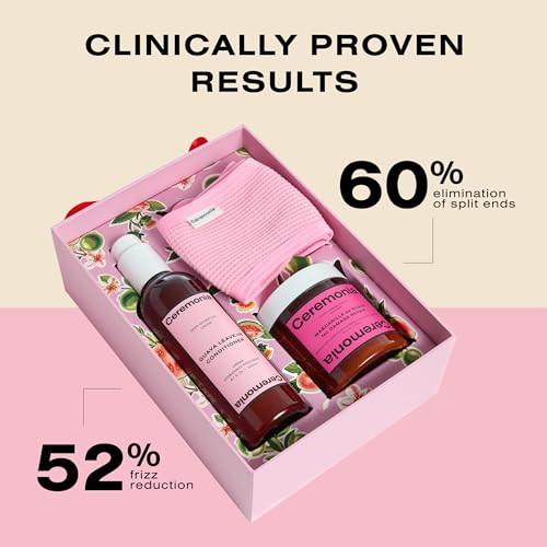 Ceremonia The Spaliday Kit Ultimate Hair Spa Bundle For Frizz Control & Damage Repair