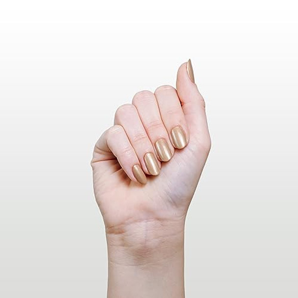 Dazzle Dry Nail Lacquer (Step 3) - Shimmering Sands - A Dark Beige With A Subtle Champagne Shimmer. Full Coverage Shimmer. (0.5 Fl Oz)