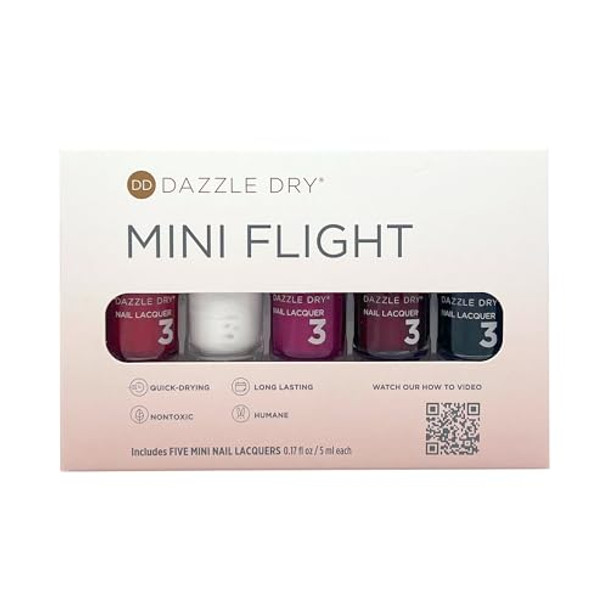 Dazzle Dry Starter Mini Kit + Ready, Set, Dry In 5 Mini Flight