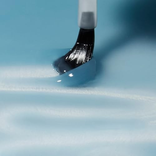 Dazzle Dry Nail Lacquer (Step 3) - Candy Coated - A Sheer Dolphin Blue Grey. Jelly. Sheer. (0.5 Fl Oz)