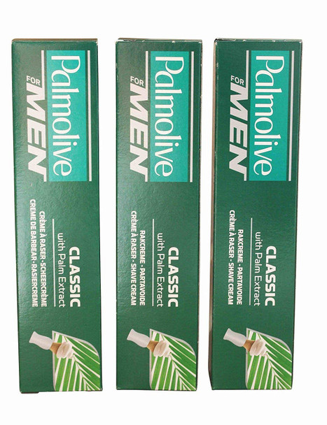 Bundle - 3 items: Palmolive - 100ml Shaving Cream Classic with Palm Extract Set