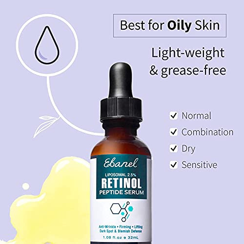 Ebanel Bundle Of 20% Vitamin C Serum, And 2.5% Retinol Serum