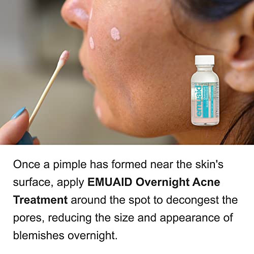 Emuaid Acne Erasing Duo - Emuaidmax Maximum Strength 2Oz With Overnight Acne Treatment