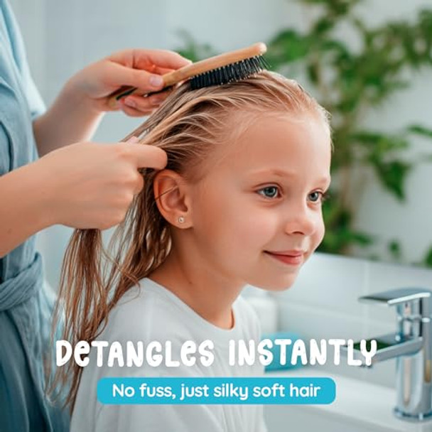 Fresh Monster Swim Conditioner For Kids – Post-Swim Hydrating Conditioner Repairs Chlorine & Salt Water Damage – Sulfate-, Tear-, Moisturizing Hair Care For Swimmers, 8.5 Oz