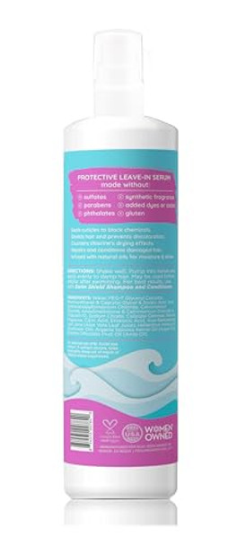 Fresh Monster Swim Conditioner & Leave-In Spray Set For Kids – Hydrating Post-Swim Duo For Chlorine Damage Repair & Protection – Tear-, 8.5 Oz Each