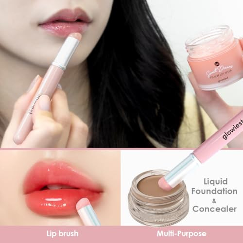 Glowiest Dream Glow Beauty Wand  Makeup Application Tool For Lip Gloss, Balm, Mask  Silicone Tip, Elastic Jelly Brush