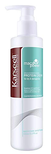 Karseell Argan Oil Hair Serum + 150Ml Repair Protein Cream Leave-In Conditioner For Dry, Damaged Hair
