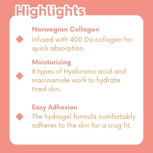 Kocostar A.M Sunday Happy Hydrogel Mask And Hydrogel Under Eye Patches Bundle, Hydrating Korean Facial Care Set