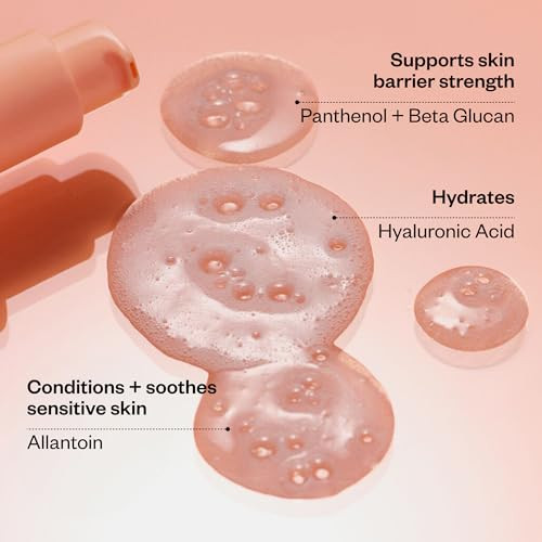 Kosas Plump + Juicy Comfy Clean Gel Cleanser – Hydrating, Face Wash For All Skin Types, Deeply Purifies Without Drying, Soap , Sulfate  – W/Hyaluronic Acid, Panthenol + Beta Glucan