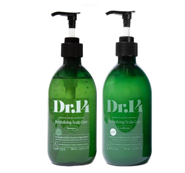 Lapcos Revitalizing Scalp Care Bundle: Dr.14 Shampoo And Conditioner