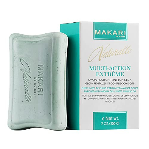 Makari Naturalle Multi-Action Extreme Toning Soap (7 Oz)  Moisturizing Bar Soap  Normalizes Oil Levels  Cleanse, Soften, Brighten, And Smooth Rough Skin  Ideal For Sensitive To Dry Skin Types