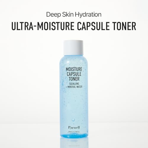 Parnell Squalane Mineral Water Moisture Capsule 200Ml / 6.76 Fl.Oz  Hydrating Toner For Face, Skin Barrier Toner, Korean Skin Care  Kbeauty