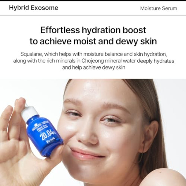 Parnell Squalane 20.04%  30Ml / 1.01 Fl.Oz.  Mineral Water Moisture Serum, Hydrating Serum For Face, Skin Barrier Serum, Korean Skin Care, Korean Beauty