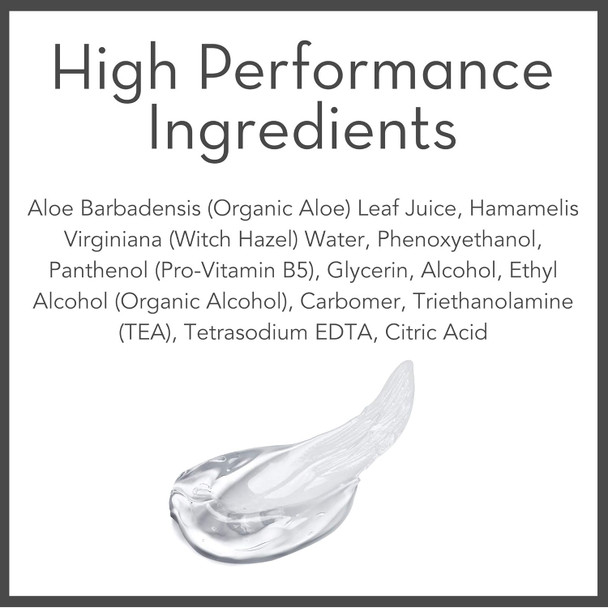 Pure Body Naturals Hair Gel For Men, Natural Ingredients With Hydrating Aloe For Firm, Healthy Hair, 4 Fl Oz