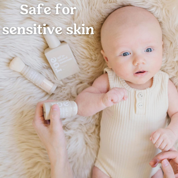 Roe Wellness- Baby Sunscreen Stick Spf 50 Roll-On Stick Clean Ingredients Zinc Oxide  Face & Body Uva & Uvb Protection For Toddlers, borns