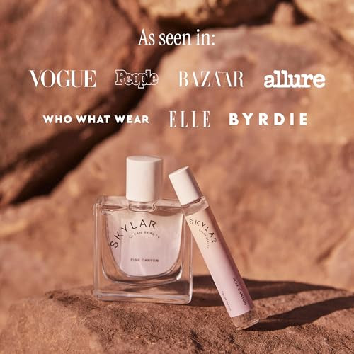 Skylar Pink Canyon And Peach Fields Eau De Perfume Layering 2 Pack- Hypoallergenic & Clean Perfume For Women & Men, Vegan & Safe For Sensitive Skin- (50Ml /1.7 Fl Oz)