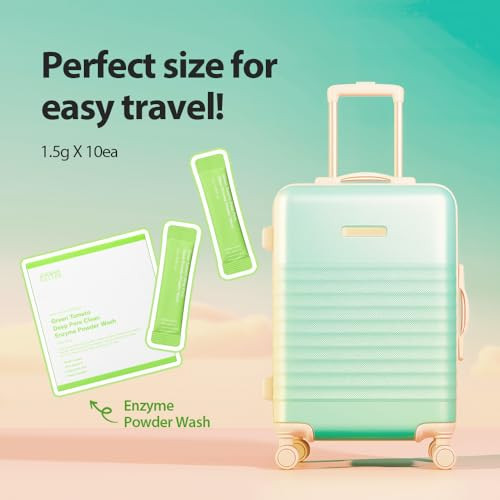 Sungboon Editor Green Tomato Deep Pore Clean Enzyme Powder Wash, Minimize Enlarged Pores, Pore Cleaner, Facial Exfoliating, Blackheads Removal, Clear Acne Blemishes, Korean Skincare