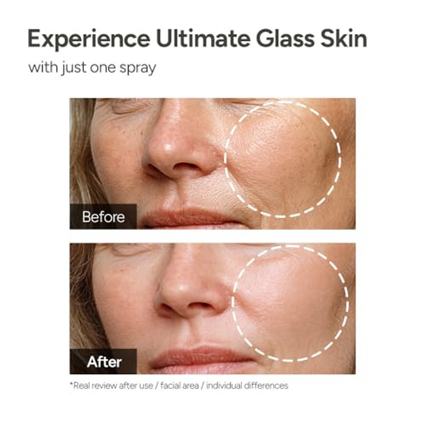 Sungboon Editor Glow & Firm Duo: Deep Collagen Niacin-Vita C Mask (4Ea) & Deep Collagen Barrier Serum Mist, Hydrating  Set For Women & Moms, Korean Moisturizer, Glass Skin Mist, Korean Skin Care