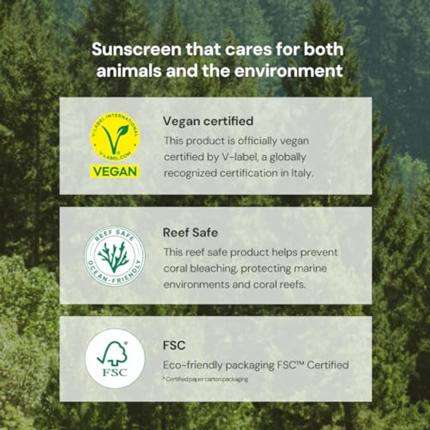 Thankyou Farmer Sun Project Relief Sun Cream Spf50+ Pa++++(50Ml) - Centella Asiatica Extracts For Soothing, Reef Safe Sunscreen Travel Size