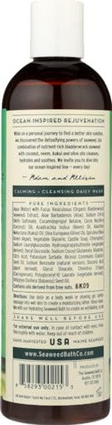 Seaweed Bath Co, Body Wash Unscented, 12 Ounce