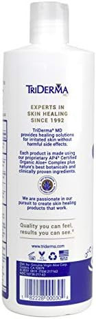 Triderma Psoriasis Control Body Wash - Gentle 2% Salicylic Acid Cleanser, Ap4 Aloe Vera Gel - Psoriasis Treatment Soothes Itching, Redness, Flaking - No Cortisone Or Coal Tar - 16 Oz