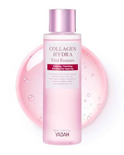 Yadah Hydra Core Cream 1.69 Fl Oz Collagen Hydra Essence 5.07 Fl Oz Collagen Dual Lift Serum 1.69 Fl Oz