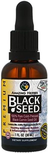 Amazing Herbs Black Seed Black Seed Oil 1 Fz Amazing Herbs Black Seed Black Seed Oil 1 Fz