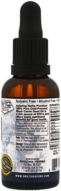 Amazing Herbs Black Seed Black Seed Oil 1 Fz Amazing Herbs Black Seed Black Seed Oil 1 Fz
