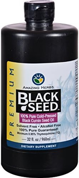 Amazing Herbs Black Seed Black Seed Oil,Premium, 32 Fz Amazing Herbs Black Seed Black Seed Oil,Premium, 32 Fz