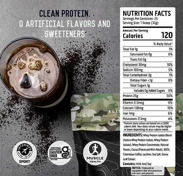 Ascent Whey + Plant Protein Powder - Mocha Cold Brew 2 Lb & Chocolate 18 Servings