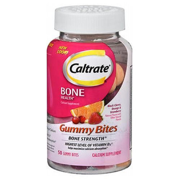 Caltrate Gummy Bites 50 each by Caltrate