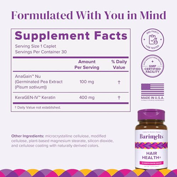 Barimelts Empower Your Journey Pack, Hair Health+, Hmb Muscle Shield, And Berberine Phytosome