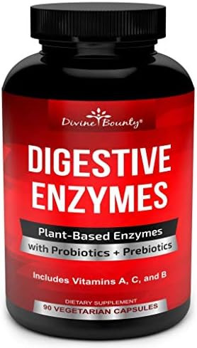 Divine Bounty Digestive Enzymes With Probiotics & Men'S Multivitamin Bundle
