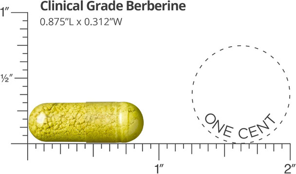 Dr. Whitaker Clinical Grade Berberine  1,500Mg Per Daily Serving  30 Day Supply