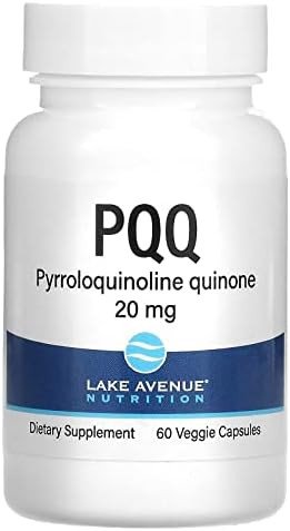 Lake Avenue Nutrition Pqq, Pyrroloquinoline Quinone, 20 Mg, 60 Veggie Capsules