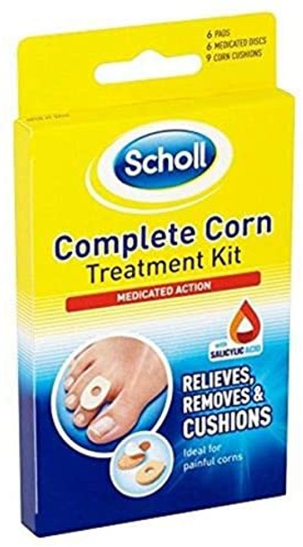 SCHOLL Complete Corn Treatment Kit, 50 g